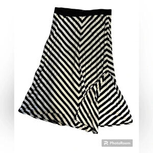 Calvin Klein Performance 1X maxi Skirt (black and gray with two side splits)